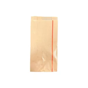 Sachet Panini Kraft AVANA AD 40g 120/50x265mm générique/bande rouge (11C00)